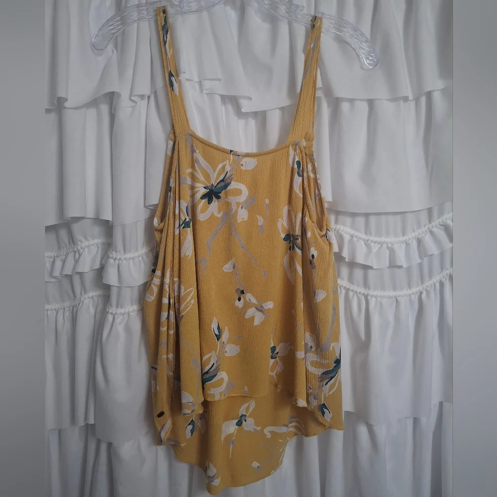 O'Neill Yellow Floral Tank Top - Picture 4 of 7